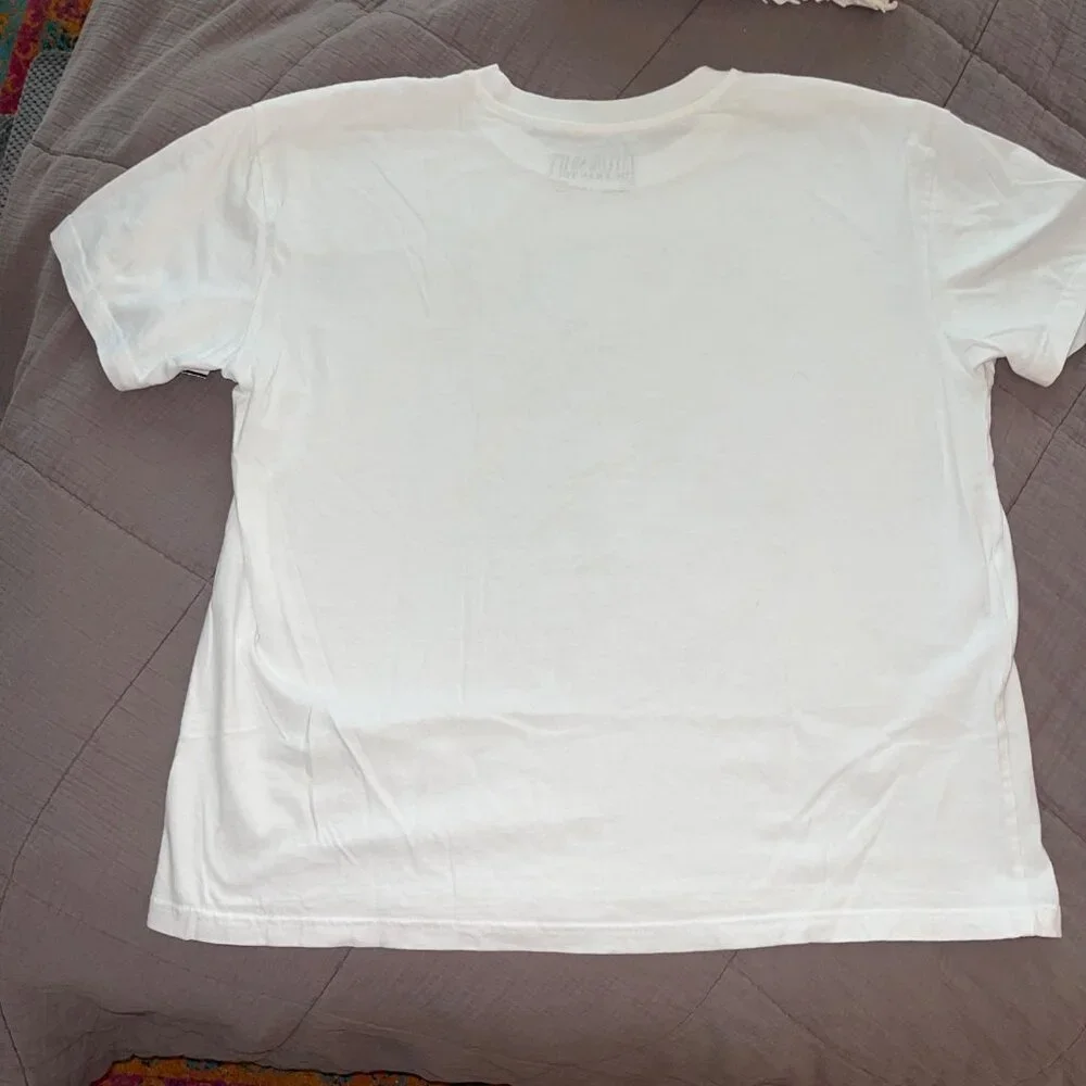 Taylor Swift Womens Tee Shirt Size XL White The Eras Tour Concert Pure Cotton - Picture 3 of 7